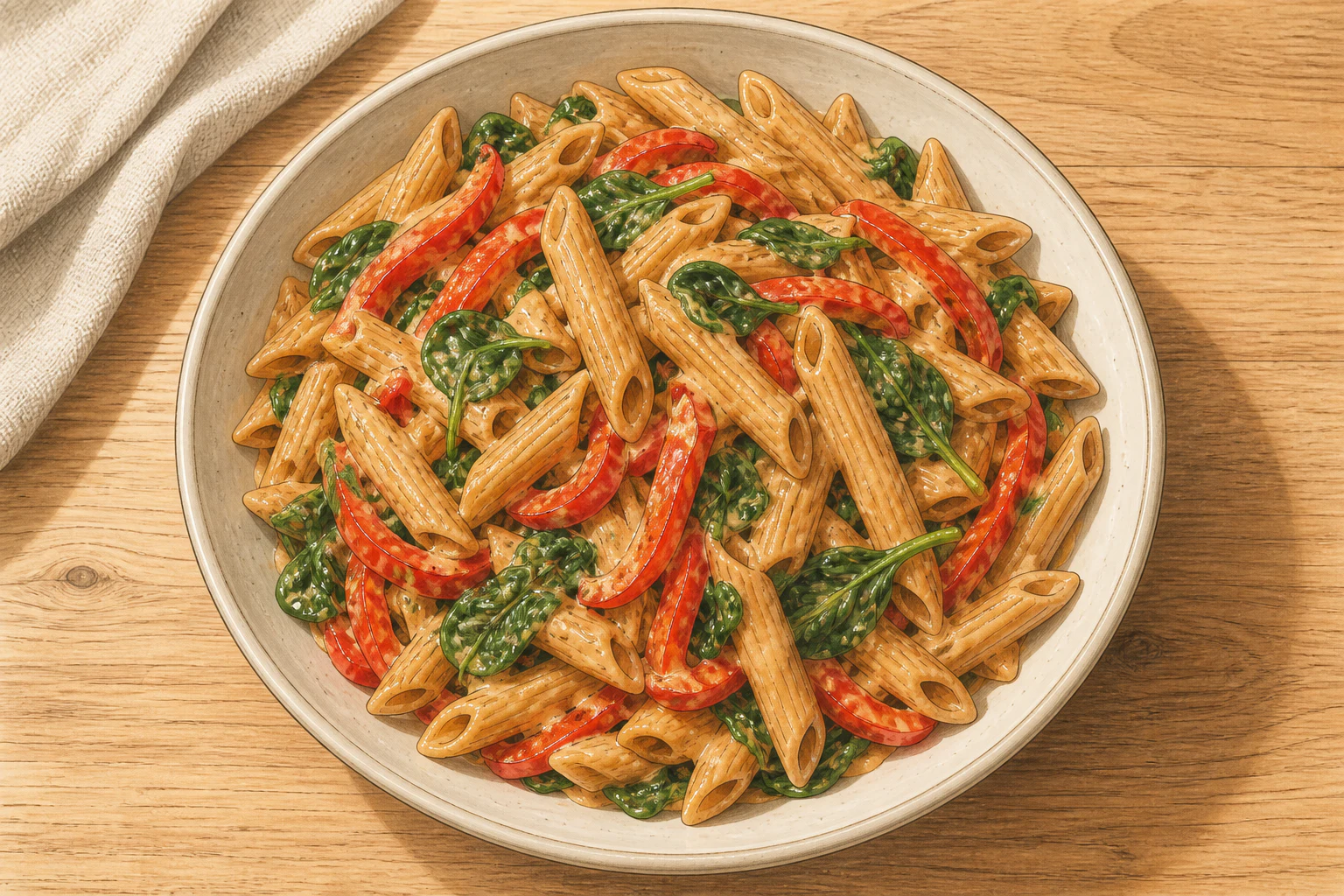 Cremige Erdnuss-Pasta